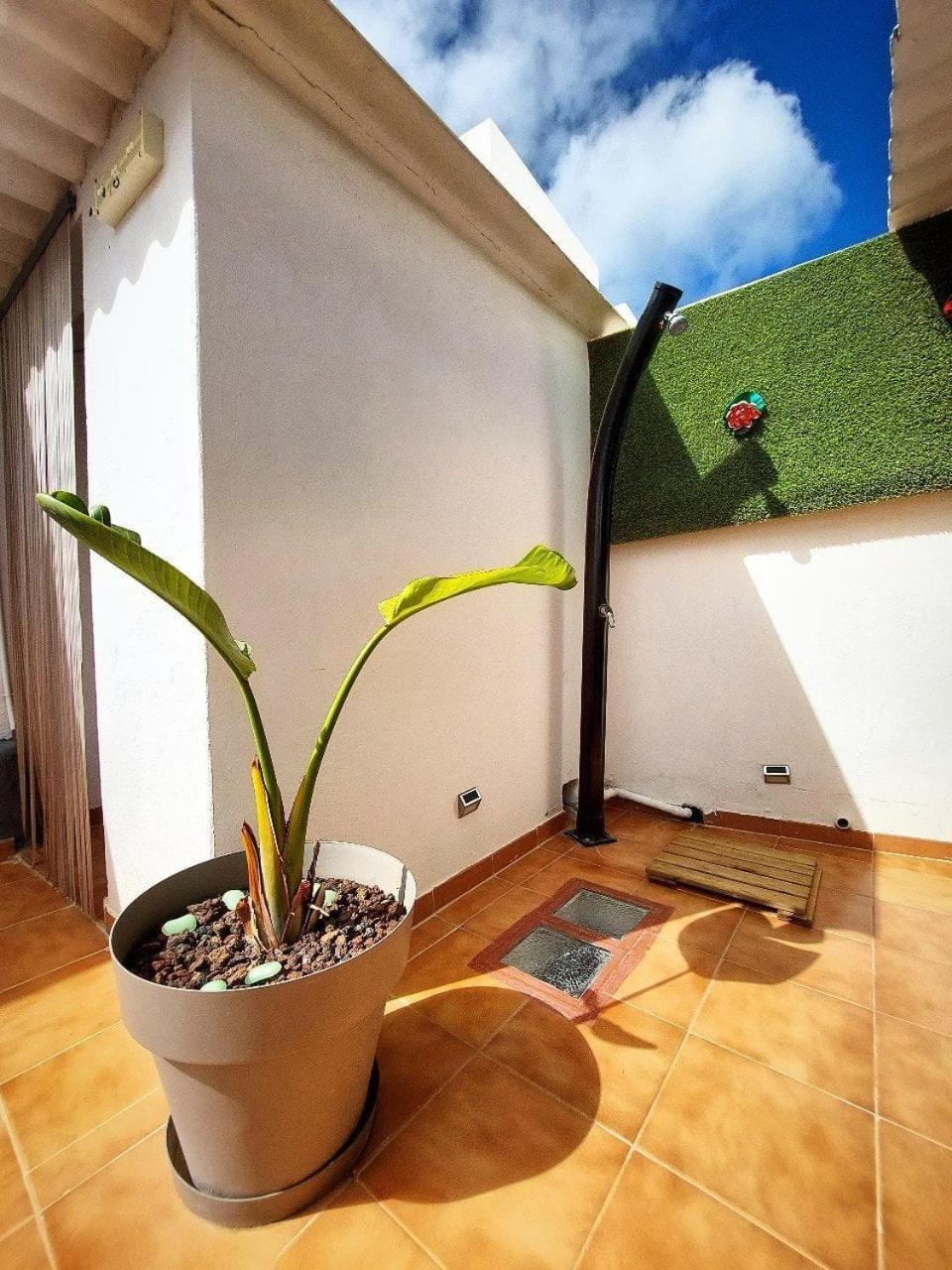 Casa Bimba Agaete Con Terraza Y Ducha Exterior Apartment Ngoại thất bức ảnh